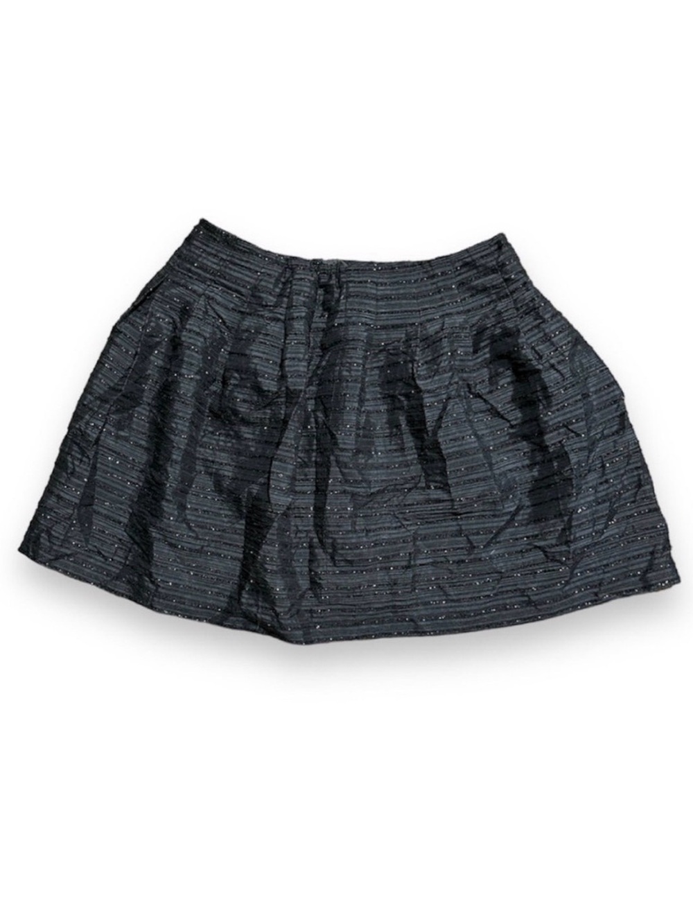NWT Talbots Sparkly Black Bubble Mini Skirt Womens Plus Sz 22W P Party Date Nite
